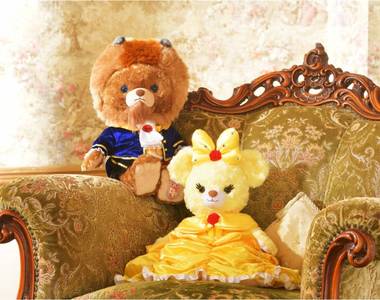 迪士尼《美女與野獸真人電影上映紀念周邊》熊熊版本的他們也太萌啦(灬ºωº灬)