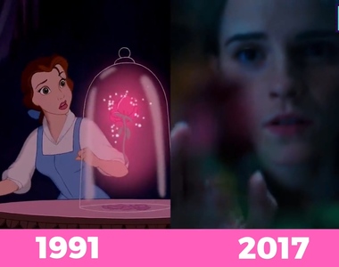 《美女與野獸真人版》與經典動畫比較 這還原度讓人雞皮疙瘩掉滿地啊