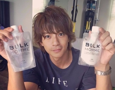 型男俳優《三浦翔平》大推日本男性保養品牌《BULK HOMME》正式登陸台灣