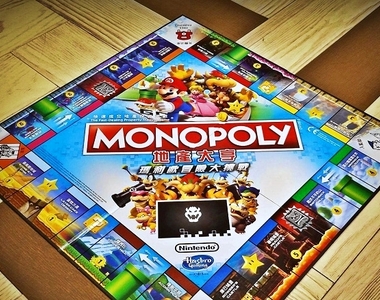 敲好玩桌遊《地產大亨瑪利歐冒險大挑戰》一起來炒地皮賺金幣打Boss