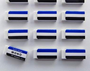 熟悉的《MONO橡皮擦》文字LOGO不見了 原來是因為這個理由...