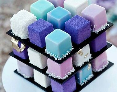 超美妙的《魔術方塊蛋糕》光看就被治癒了~而且原來真的可以旋轉啊❤