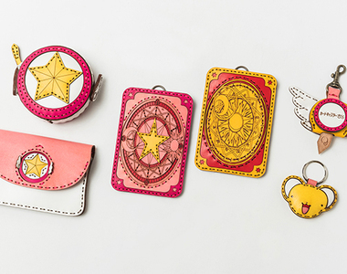 《庫洛魔法使皮革卡套》還有可愛的零錢包呦~不知道該選哪個只好全包啦