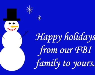 《FBI超陽春聖誕賀圖》網友表示：連張圖都做不好真的可以信賴嗎？