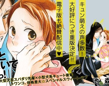 BL漫畫《小柴與德國狼犬》大型犬前輩×小型犬後輩體格差配對