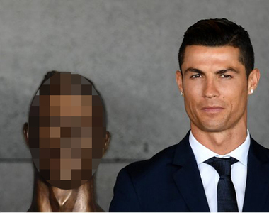 《C羅納多銅像揭幕》網友笑到翻三圈理由是...