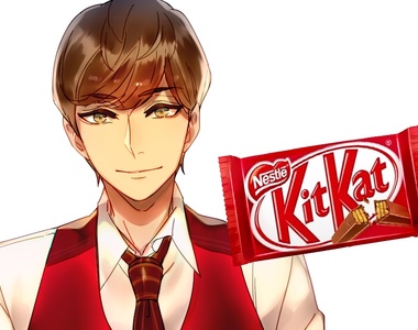 《奇巧巧克力擬人化》簡直帥到嫑嫑的~這樣怎麼讓人家捨得吃