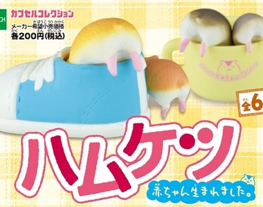 療癒系轉蛋《倉鼠屁屁寶貝降臨》圓滾滾的肥嫩屁屁太可愛了啦～❤