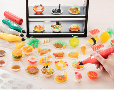 《食品模型3D筆》手殘的人也能輕鬆做模型嗎?