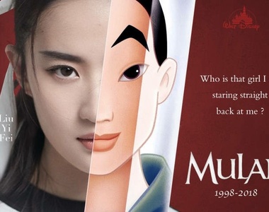 真人版《花木蘭》劉亦菲超帥氣定裝照 加上網友們的PS作品真的是覺得超適合的啊~
