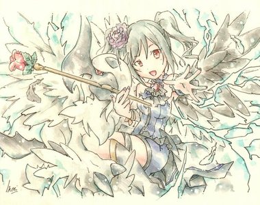 軟萌的《當偶像大師灰姑娘遇到精靈寶可夢》繪師 Inori 創意繪圖