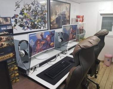 老婆就是用來寵的《韓國老公為遊戲宅妻打造個人網咖》還備妥糧食方便老婆回HP