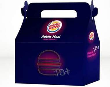 漢堡王推出成人限定的《情趣用品餐》一打開就害羞的內容是？