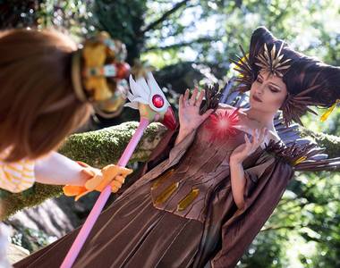 庫洛魔法使《庫洛牌 地牌Cosplay》好美的地牌姊姊~想收服（咦）