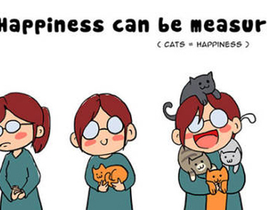 《什麼叫做幸福》各種漫畫告訴你...解答是阿貓阿狗？