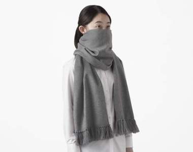 《口罩圍巾》保暖同時還能保護你的呼吸道