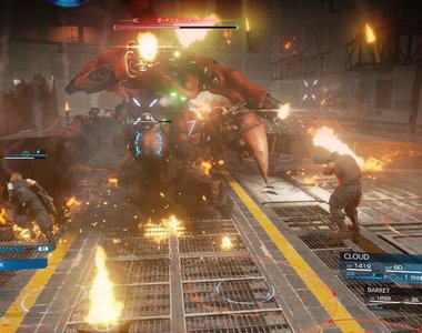 《FF7重製版》《王國之心3》新戰鬥截圖公開