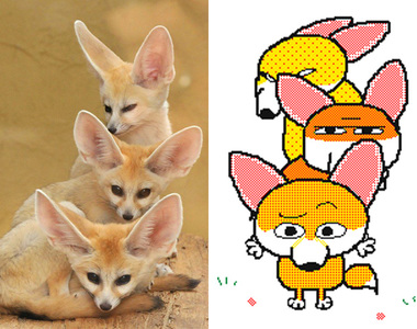 GIF動畫師KeKe看完《可愛動物照片發想腦洞動圖》好像變得更可愛了啊❤