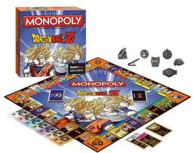 棋子超帥的《七龍珠》大富翁★就算是超級賽亞人也有可能輸到脫褲