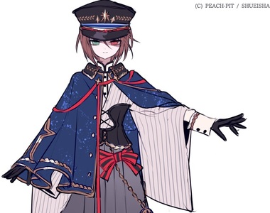《薔薇少女15周年展》插畫家設計大正浪漫風服裝