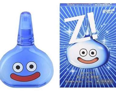 用史萊姆的汁潤滑眼睛《史萊姆眼藥水》樂敦製藥5月底限量發售