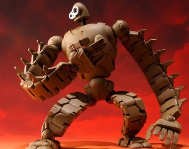 全身共57處可動關節《天空之城》古代機器人兵模型登場