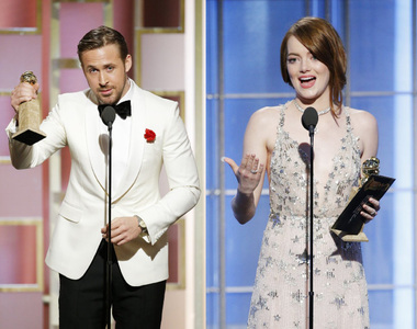 2017《金球獎頒獎典禮》7提名7中獎～樂來越愛你橫掃