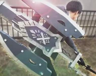 《實做魔物獵人充能斧》電動變型注意不是電腦動畫喔XD