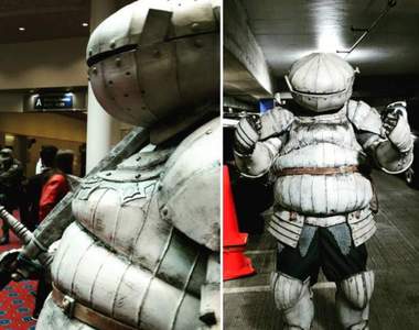 《實做洋蔥騎士套裝》黑暗靈魂當中那圓滾滾的樣子經典重現