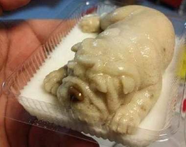 逼真的可怕《泰國Wilaiwan House沙皮狗果凍》這吃下去真的像在虐狗阿......