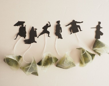 《日式風味造型茶包》喝完茶還可以當可愛小壁貼