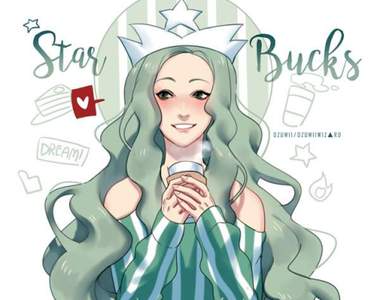 《當連鎖品牌變成漫畫人物》星巴克萌成這樣太犯規啦~