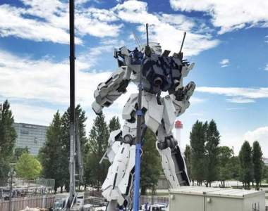 可變形x50處發光機制《台場「獨角獸鋼彈」》9月24日展示開始★