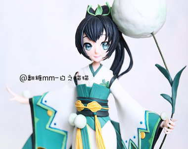 神人手做趴兔《陰陽師翻糖螢草》可愛的草爹降臨～