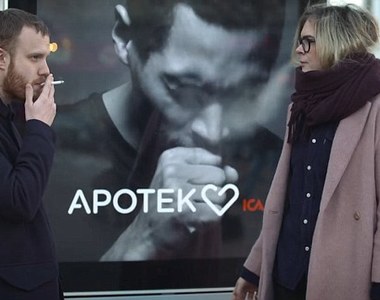 瑞典《會咳嗽的廣告看板》在旁邊抽菸看板就活過來了？！