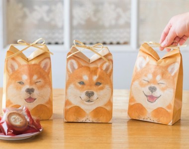 超萌《柴犬送禮紙袋》重現那可愛萌萌的小耳朵