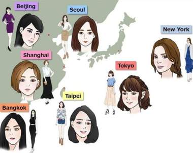 《亞洲女生化妝的理由大調查》7大城市女生的妝容特徵也完整分析