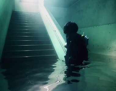 網友惡搞《無視颱風避難指示的結果》西川貴教後新的颱風代言人終於現身ww