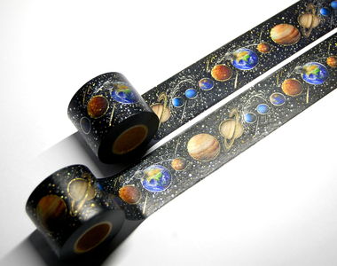 《精工紙膠帶》推出最新「惑星紙膠帶」也是夢幻的嫑嫑的