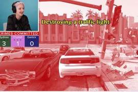 外國實況主實際測試《如何在俠盜獵車手守法》不撞死人原來這麼難...