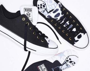 《Converse航海王聯名鞋》托拉法爾加·羅低筒款一併帥氣登場