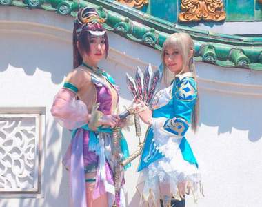 《貂蟬VS王元姬》口袋版三國志大戰美女們的角色扮演好精彩