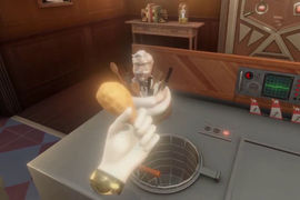 《肯德基VR遊戲》沒做出好吃的炸雞就不讓你離開......