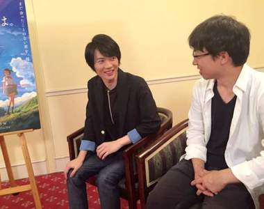 情深義重《你的名字上映一週年》神木隆之介凌晨就打電話給新海誠