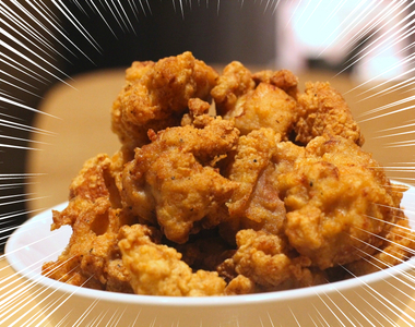 東京澀谷《午餐炸雞塊吃到飽》只有一個條件就是~要吃光光呦