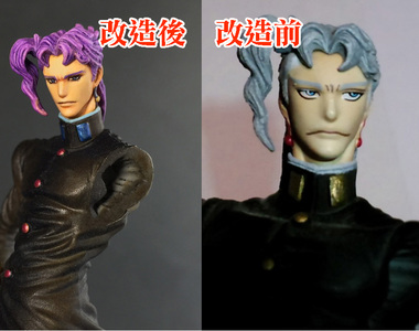 《JOJO模型重新上色改造》邪神到他手裡都變男神