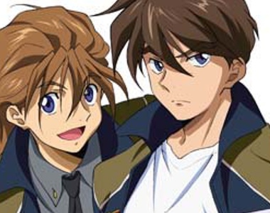 《新機動戰記鋼彈W全新版權圖》迪歐從以前就超愛搭希洛肩膀