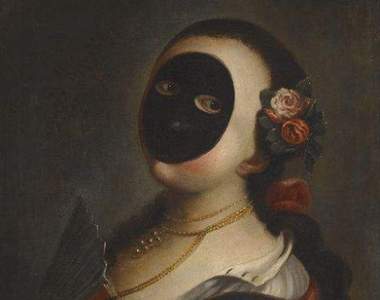 詭異《貴婦黑臉面具》戴上之後只能神秘的保持沉默...