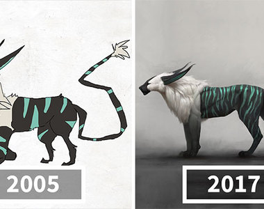 《繪師進化錄》試著再把當年的作品拿出來畫一次吧