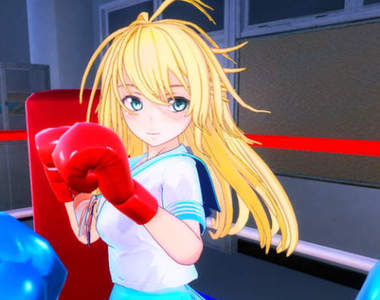 《把美少女打到趴》拳擊遊戲一直打一直打然後直接推倒可以嗎！？